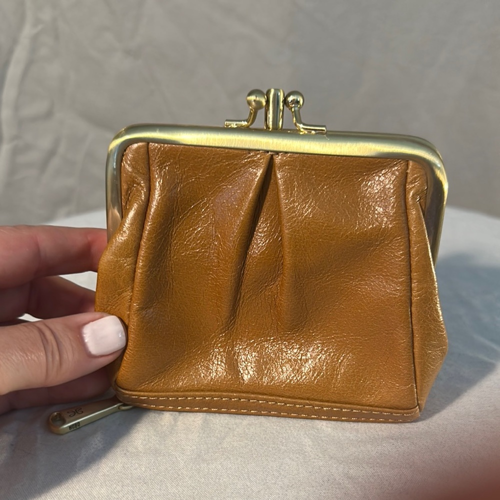 Hobo Coin Purse with Mirror & Lipstick Pocket